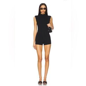 NWT Lovers & Friends Deana Romper in Black